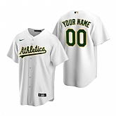 Oakland Athletics Customized Nike White Stitched MLB Cool Base Home Jersey,baseball caps,new era cap wholesale,wholesale hats